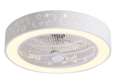 36W*2 Indoor Chandelier Ceiling Fan With Light And Remote 58cm*23cm