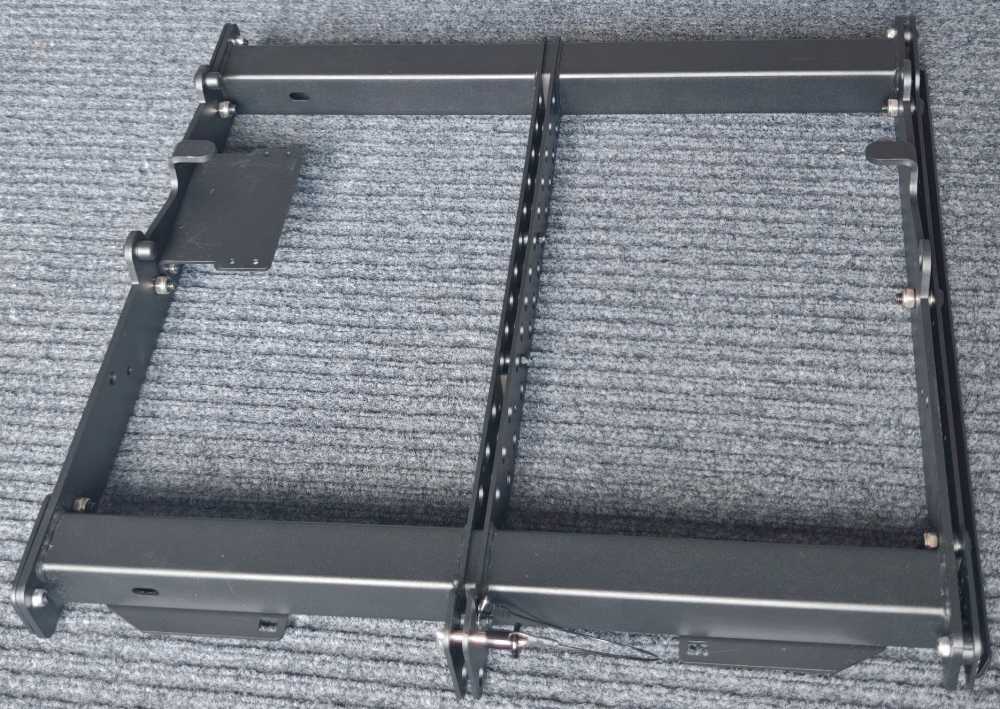 line array system flying rigging bumper stack metal frame
