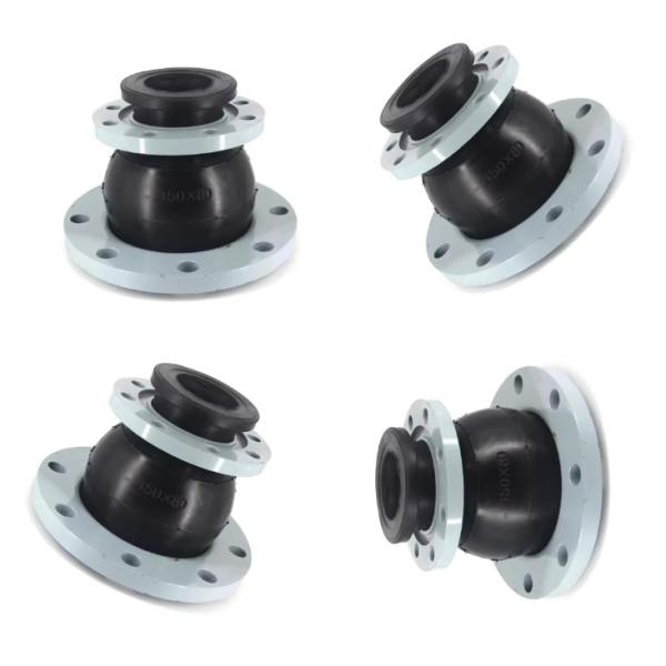 Pn16 Carbon Steel Flexible Concentric Epdm Rubber Expansion Joint Oil Resistant And Acid Resistant