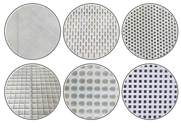 Powder Coated Perforated Metal Sheet with Honeycomb Holes