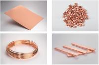 4N 5N 6N Ignot de cobre de alta pureza / placas de cobre / pellets de cobre