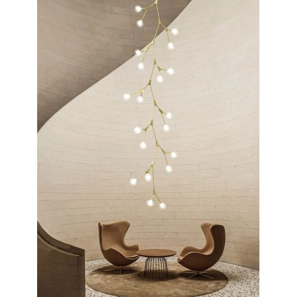 Staircase Hanging Lamps Attic Staircase Lighting Glass Pendant Light (WH-NC-150)