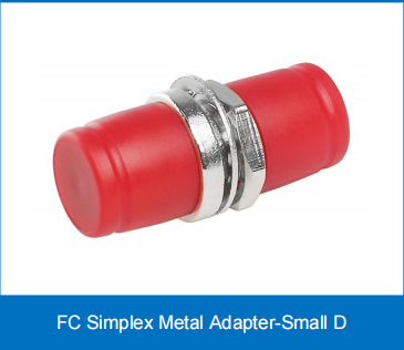 FC Simplex Metal Adapter Small D-Type SM/MM 0.2dB FTTH