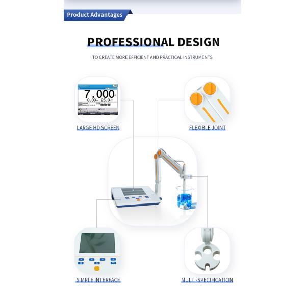 Lab Testing Equipment Portable Conductivity Meter for Accurate Water Analysis
