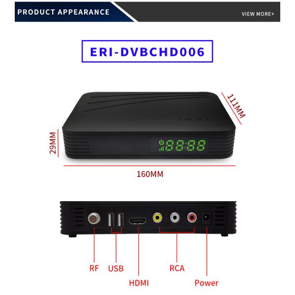 38 кГц DVBC Set Top Box HDMI1.4 Аудио выход DEXIN Умная карта