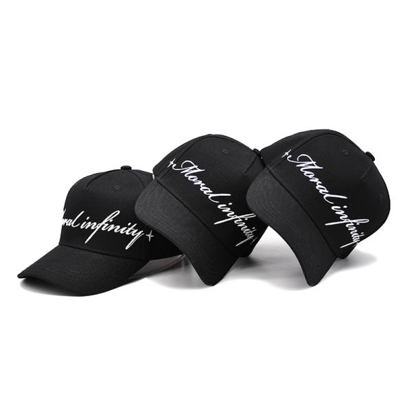 100% Cotton Structured Crown Curved Visor Baseball Caps For Any Age