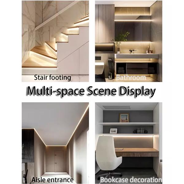 Низкое напряжение 24V светодиодный световой полосы полный спектр защиты глаз флагманский No Flicker 600 штук / рулон