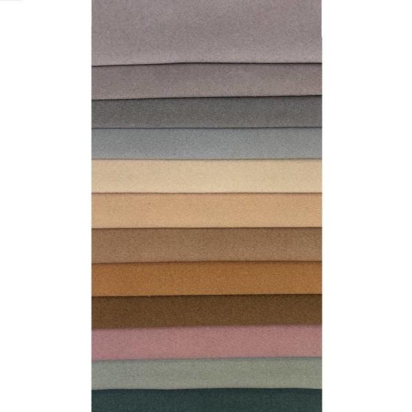 Camurça 100% de Sofa Fabric Warp Knitting Imitation de veludo do poliéster