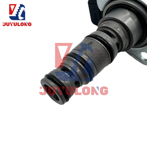 JUYULONG Transmission Control Valve Hydraulic Stop Solenoid Valve for 12V JCB