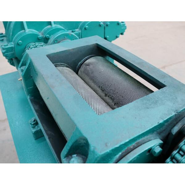 Carbon Steel Double Roller Fertilizer Granulation Equipment For Limestone
