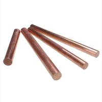 JIS H3250 Varilla de cobre sólido de 20 mm-500 mm Dia de alta intensidad para HVAC / fontanería