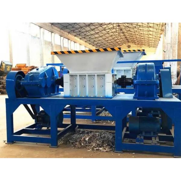 Plastic Straw Furniture Sofa Shredder Shredding Machine Double Shaft Shredder