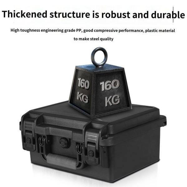 EM-3325 Heavy Duty Waterproof Protective Case Hardware Tool Box Safety Instrument Case - Shockproof, dustproof, made of industrial grade polypropylene