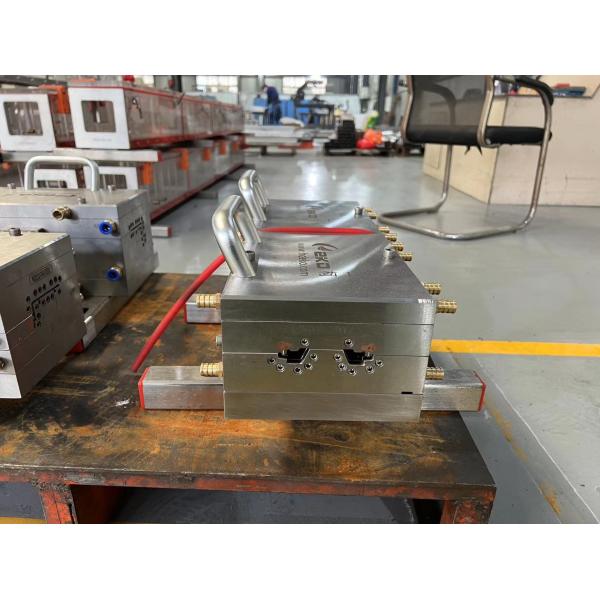 UPVC Extrusion Mould for PVC Wood Plastic Skirting Baseboard Profile Creation Process
