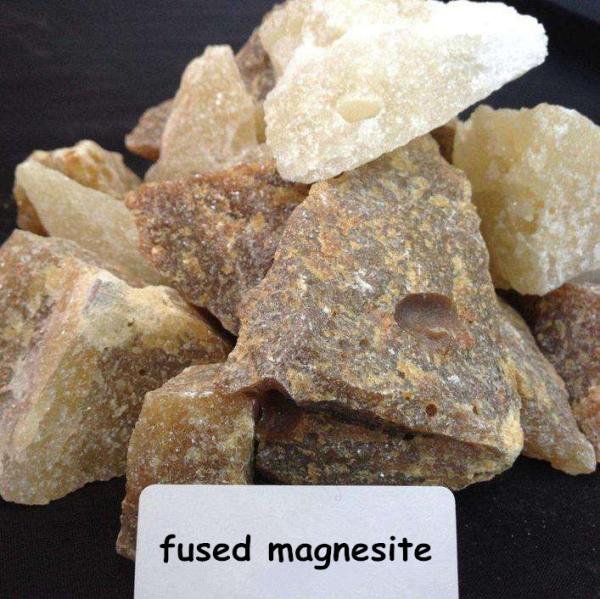 Large Crystalline Grain Fused Magnesite  Dense Structure Slag Resistant