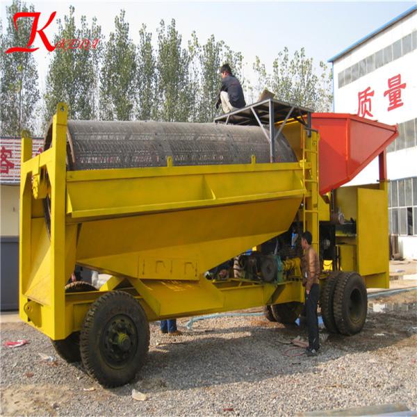 gold mining trommel alluvial gold mining equipment automantic alluvial gold panning machine