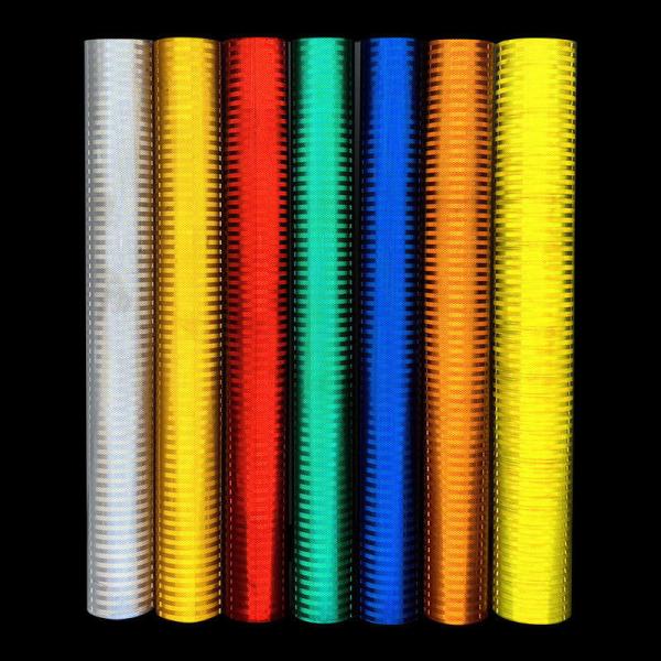 ПЭТ материал отражающая пленка Призматическая отражающая пленка для знаков безопасности