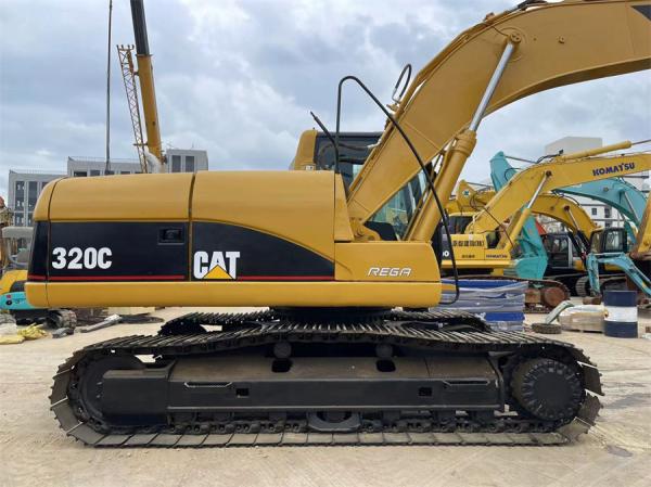 20 Tons CAT Caterpillar 320C Hydraulic Crawler Excavator Construction Machinery