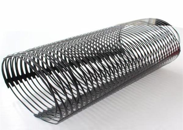 Retaining Wall Slope Protection 120kn Uniaxial Plastic Geogrid Subgrade Enhancement