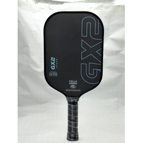 GX2 Pickleball Paddle 3K Carbon Fiber Face SST 2.0 Power Carbon Rib Core High Spin Control for an Exceptional All Around Paddle