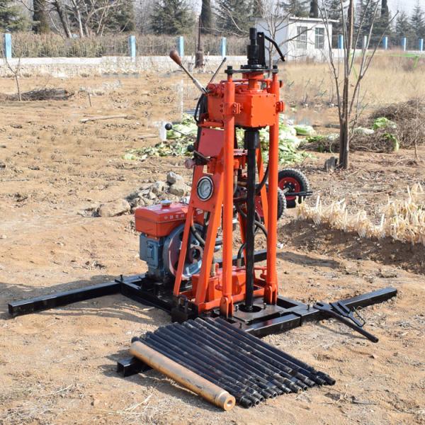 Équipement de forage de base de type 50 léger pour les montagnes / collines et les rivières