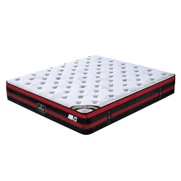 Modern Home Furniture Orthopedic Mattress with 3D Memory Foam and Independent Springs