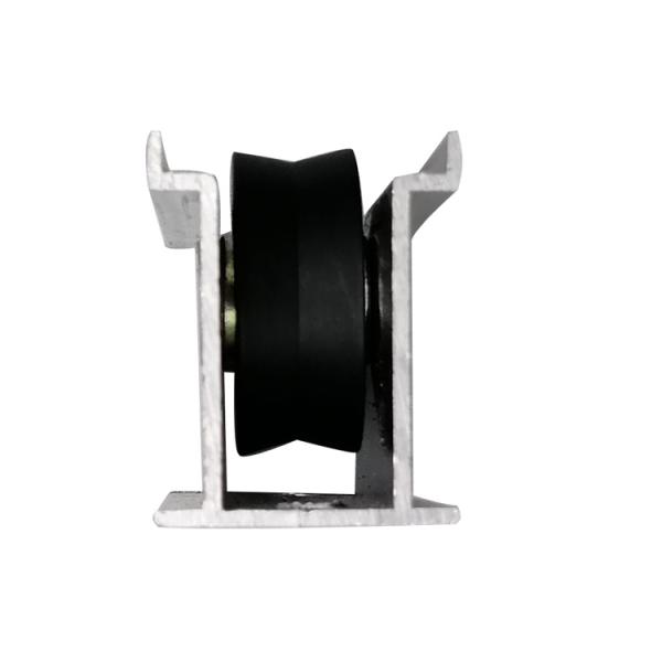 Low Friction Wardrobe Aluminum Sliding Door Track Wheels Rollers Pulley 100kg