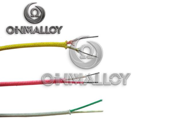AWG 20 Cabo de termocouple tipo K com PTFE / PVC / PFA de insolação