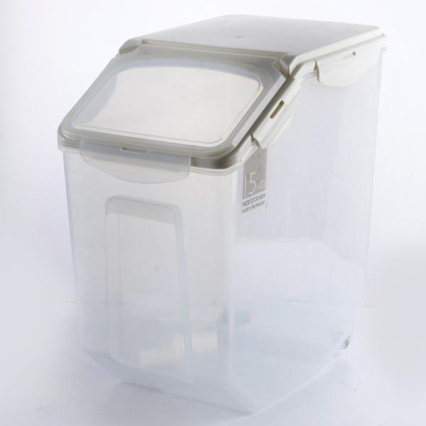 10KG 15KG Cat Food Storage Container 15 Lbs Dog Food Bin
