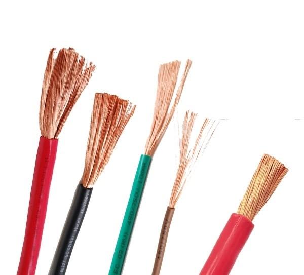 Round BV/BVR PVC House Copper Wiring Electrical Wire Cable 1.5mm 2.5mm 4mm 6mm 10mm