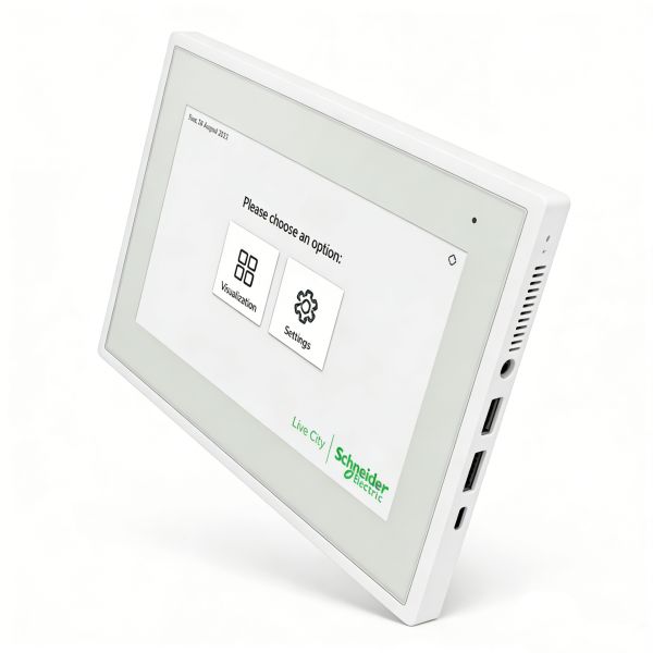 Schneide SpaceLogic KNX Touch IP 7 MTN6260-7770 BAS System Touch Control Panel