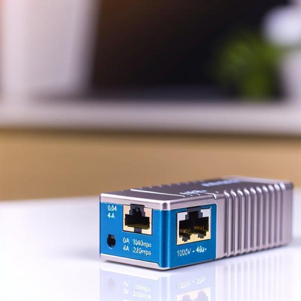0.4A 1000mbps 24v 48v 1a RJ45 POE Injector Splitter Power Over Ethernet Adapter
