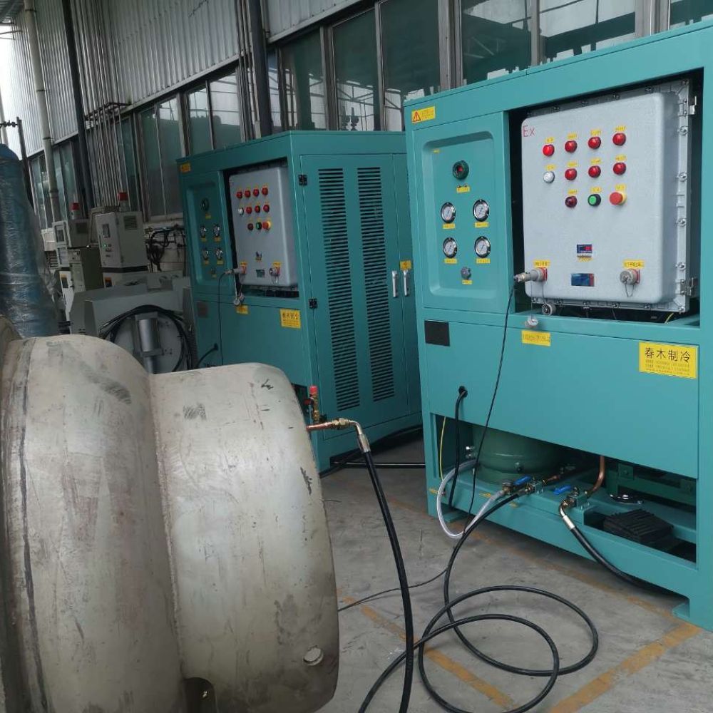 25HP 3-stage Compressor Refrigerant Recovery Machine To Recovery Vapor And Liquid Refrigerant 