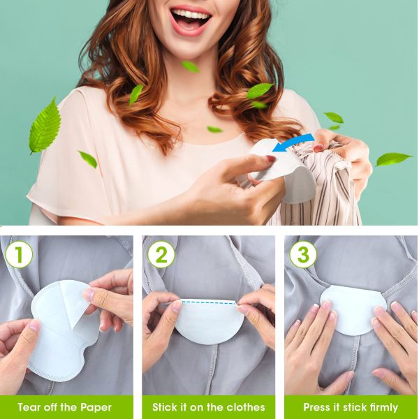 OEM Effective Management Underarm Sweat Pads Personal Care Armpit Patches For Sweat
