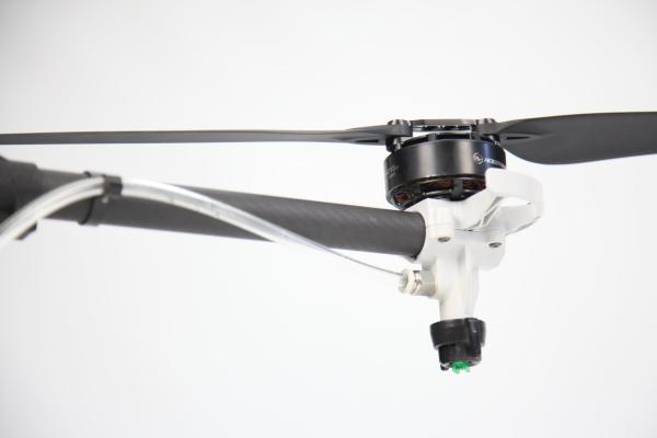 Sprayer de drones agrícolas de 5 kg de carga útil de tamanho pequeno para pulverização a altitude mínima