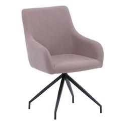 Durable Luxury Swivel Dining Room Chairs Wear Resistant For Apartment