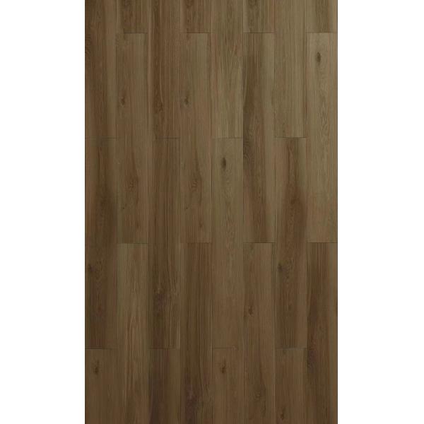 Office Wood Grain EIR SPC Flooring 8mm Anti Skid 1220mmx230mm