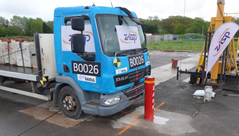 PAS 68 & IWA 14-1 Certified Automatic Rising Bollard with 2000000J Impact Resistance and Q345 Carbon Steel Construction