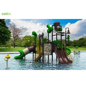 Water Amusement Park Playground Direct Design Frp Water Park Play Slide Equipment Outdoor Playground For Children