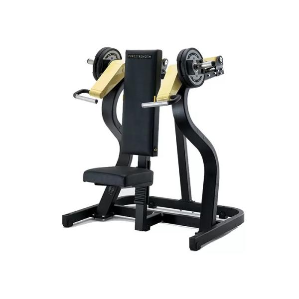 Gym Hammer Strength Plate Loaded Equipment , Shoulder Press Exercise Machine