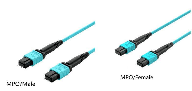 MPO- 8 гибкий провод кабеля LC 3 MTP MPO с оптически приемопередатчики QSFP + SR4