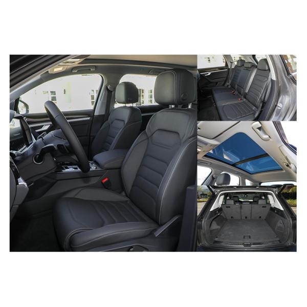 Модный внедорожник Volkswagen Touareg PHEV 2.0T 252 HP L4 VW Touareg Черное издание