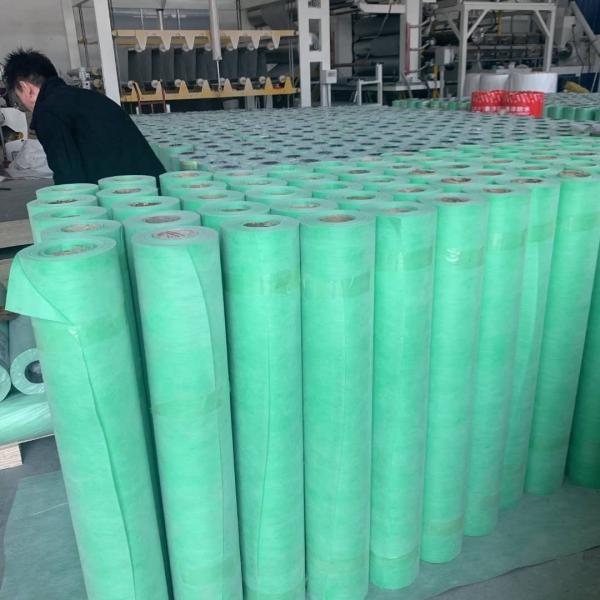Waterproof Liner for Bathroom Floor 250g Polyethylene Polyester Polymer Fiber Composite