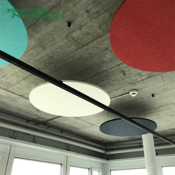 Multi Function PET Hanging Sound Absorbing Ceiling Tiles For Office Building