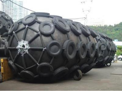 reforço de borracha de 1.5m*3m Marine Pneumatic Rubber Fenders Natural