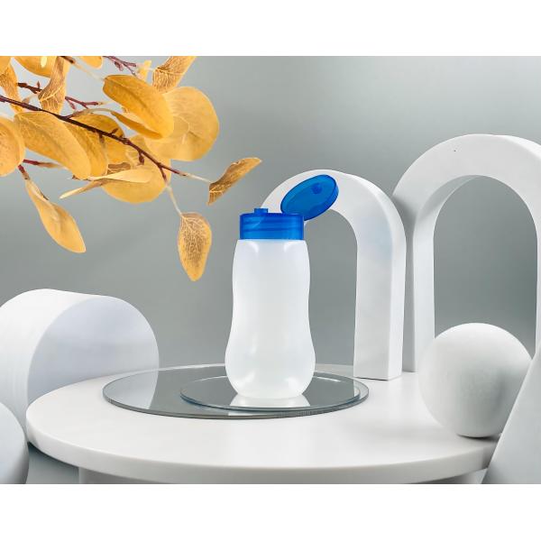 Шруба CAP 90 мл / 3 унций тыквенной формы PE пластиковой бутылки для косметического или личного применения