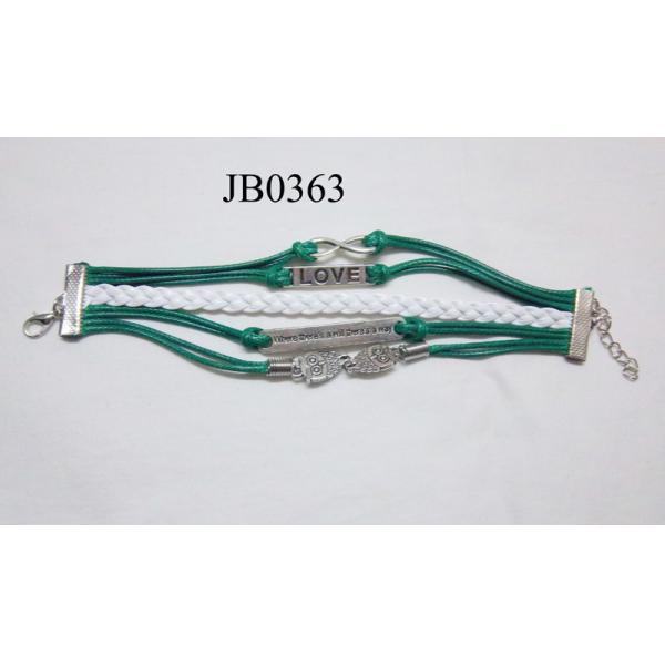 plaited bracelet/wristband