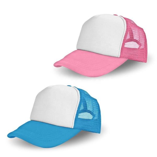 Custom Sublimation Mesh Cap Trucker Cap Colored Hats For Sublimation