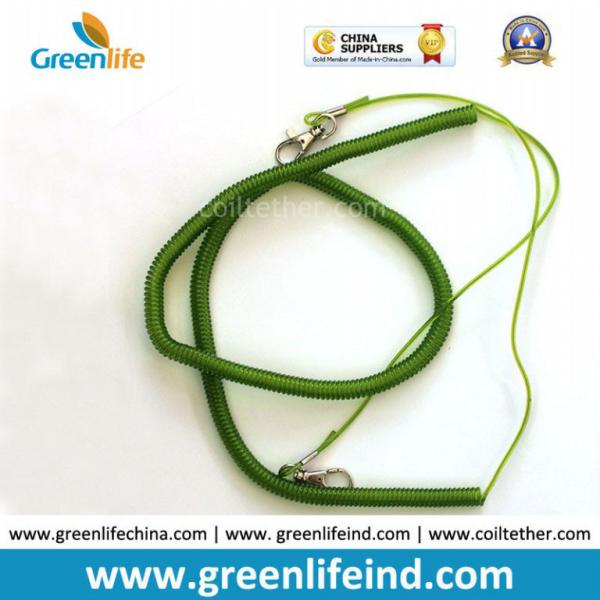 Light Green Retractable Fishing Tool Tether Lanyard for Fishing Rod
