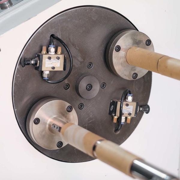 Paper Roll Slitter Rewinder 420mm with Frequency inverter control system